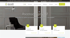 Desktop Screenshot of domolift.fr
